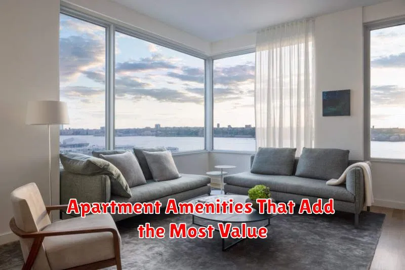 Apartment Amenities That Add the Most Value